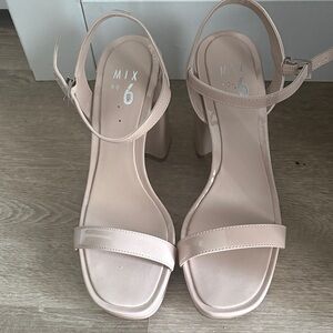 Mix No. 6 Women's Blush Heeled Sandals